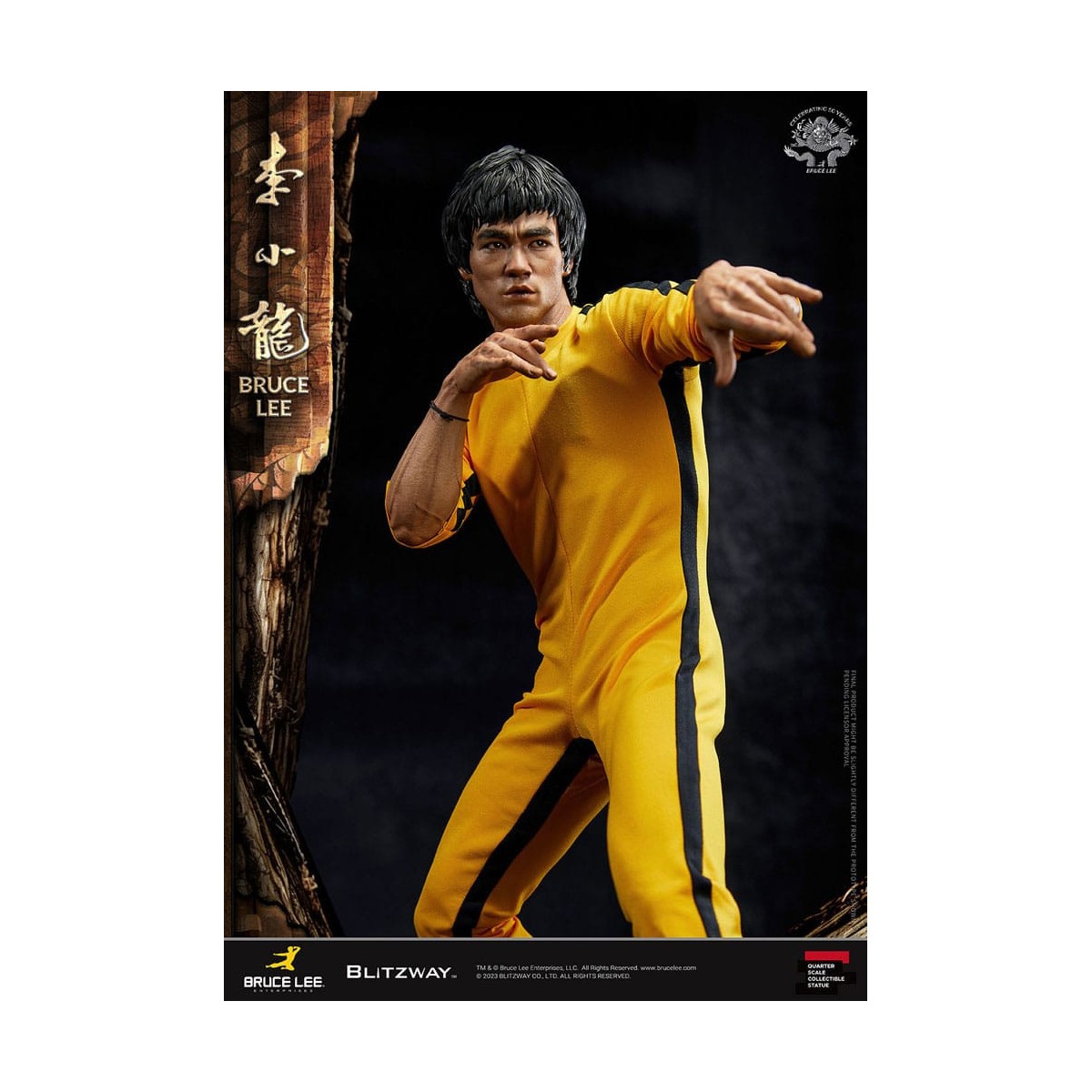 Blitzway - Bruce Lee Statuette 1/4 50th Anniversary Tribute - Das Spiel des Todes