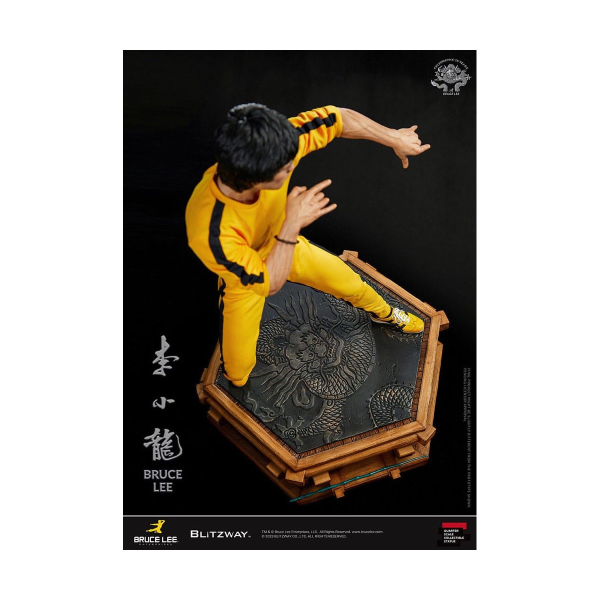 Blitzway - Bruce Lee Statuette 1/4 50th Anniversary Tribute - Das Spiel des Todes