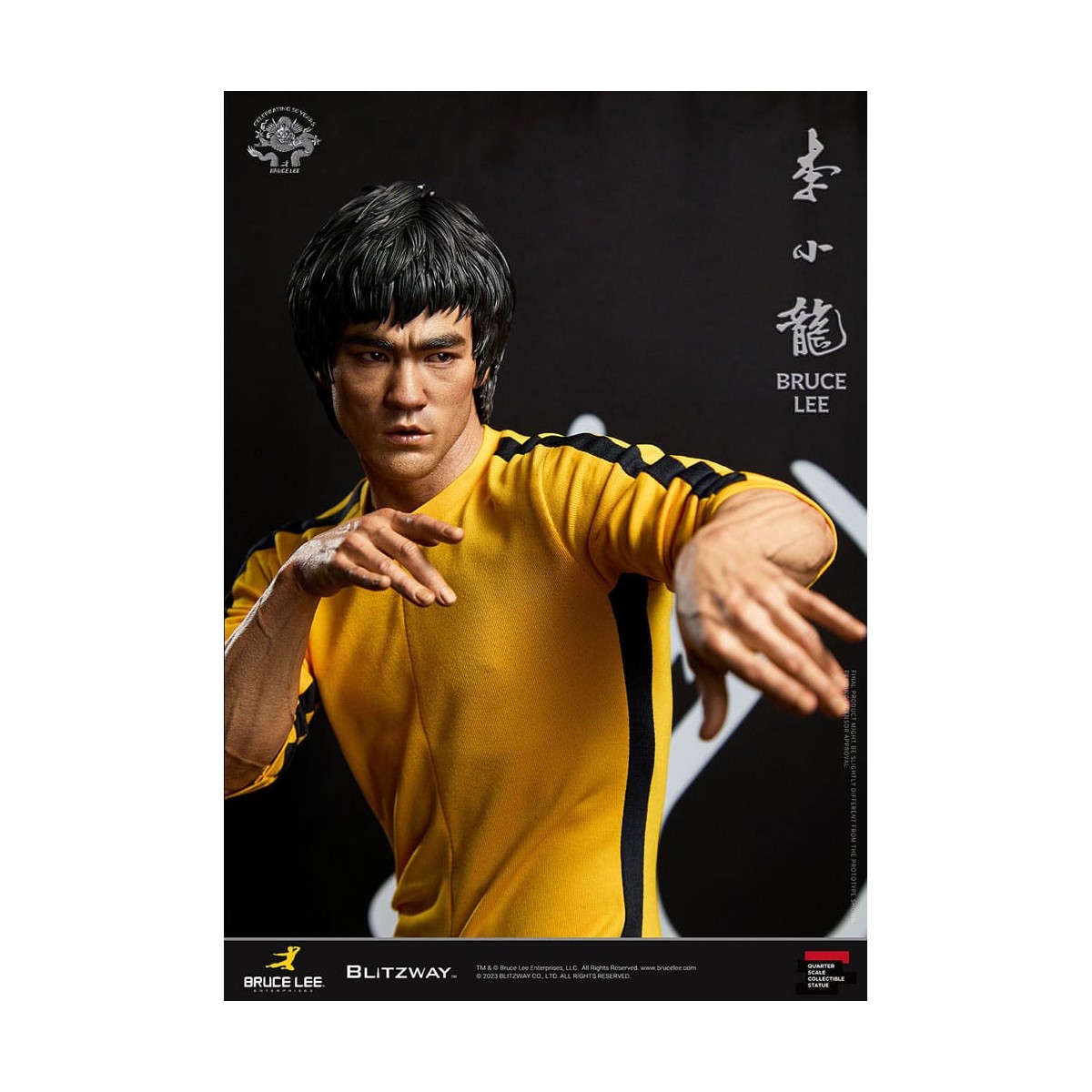 Blitzway - Bruce Lee Statuette 1/4 50th Anniversary Tribute - Das Spiel des Todes