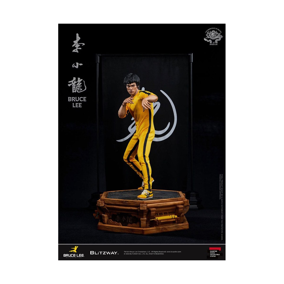 Blitzway - Bruce Lee Statuette 1/4 50th Anniversary Tribute - Das Spiel des Todes