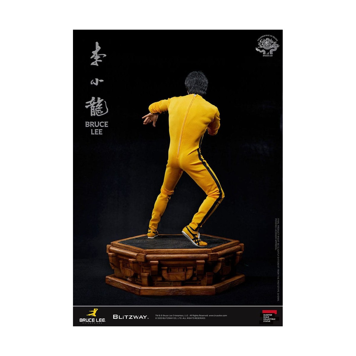 Blitzway - Bruce Lee Statuette 1/4 50th Anniversary Tribute - Das Spiel des Todes
