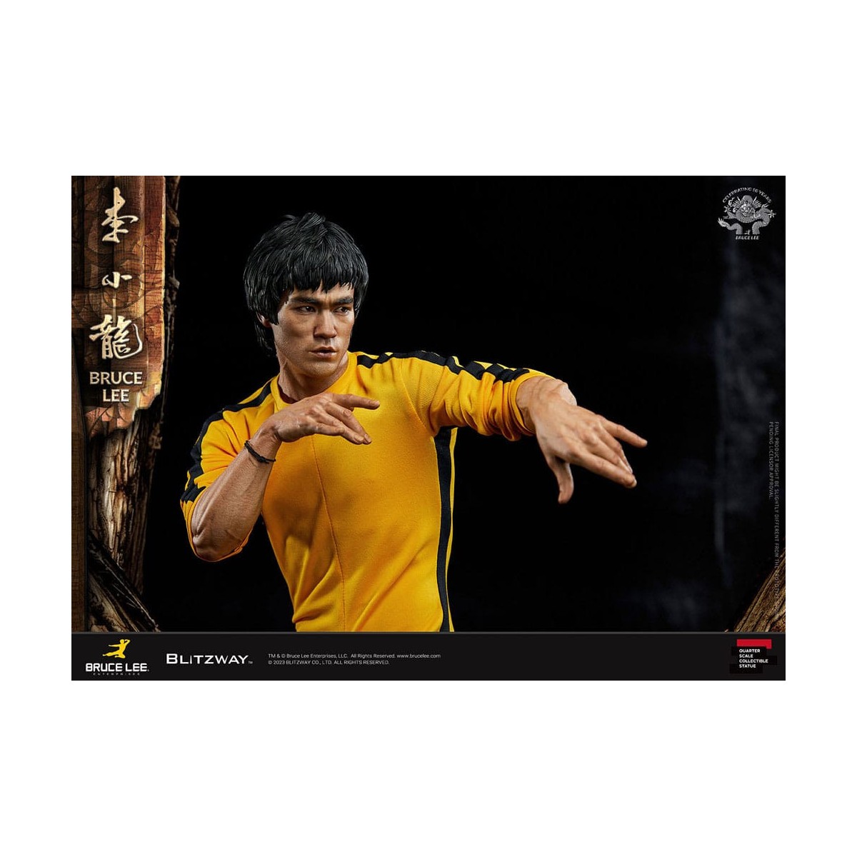 Blitzway - Bruce Lee Statuette 1/4 50th Anniversary Tribute - Das Spiel des Todes
