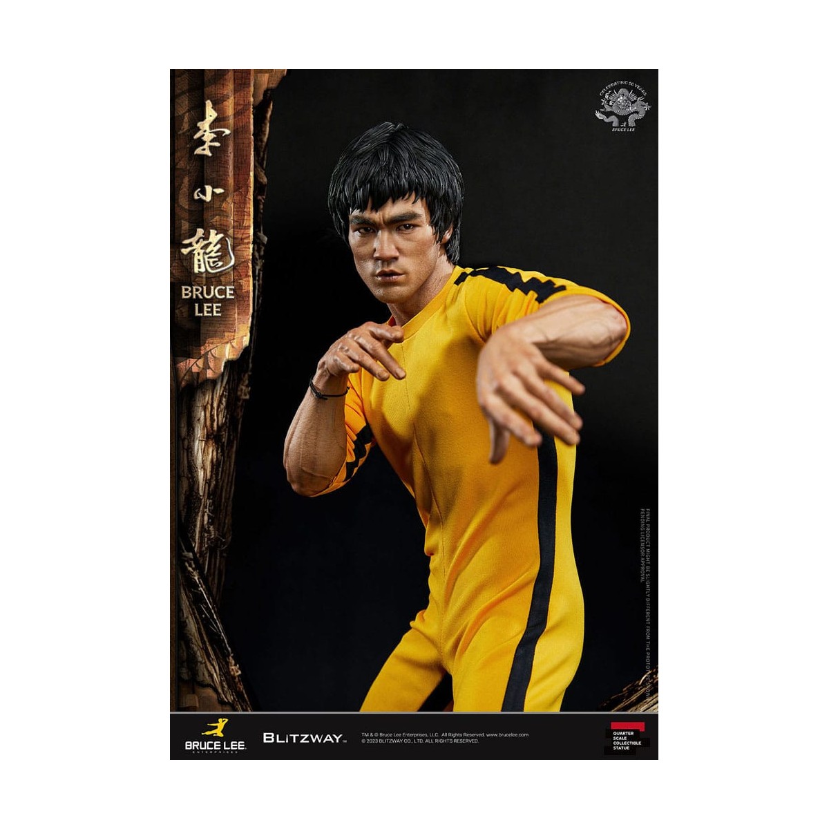 Blitzway - Bruce Lee Statuette 1/4 50th Anniversary Tribute - Das Spiel des Todes
