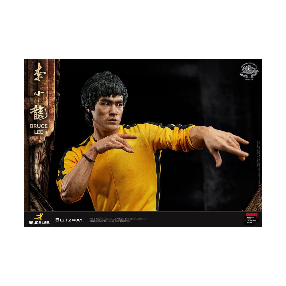 Blitzway - Bruce Lee Statuette 1/4 50th Anniversary Tribute - Das Spiel des Todes