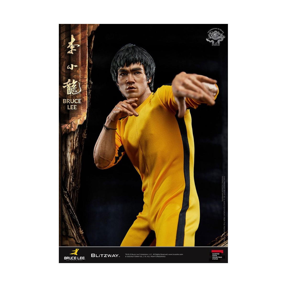 Blitzway - Bruce Lee Statuette 1/4 50th Anniversary Tribute - Das Spiel des Todes