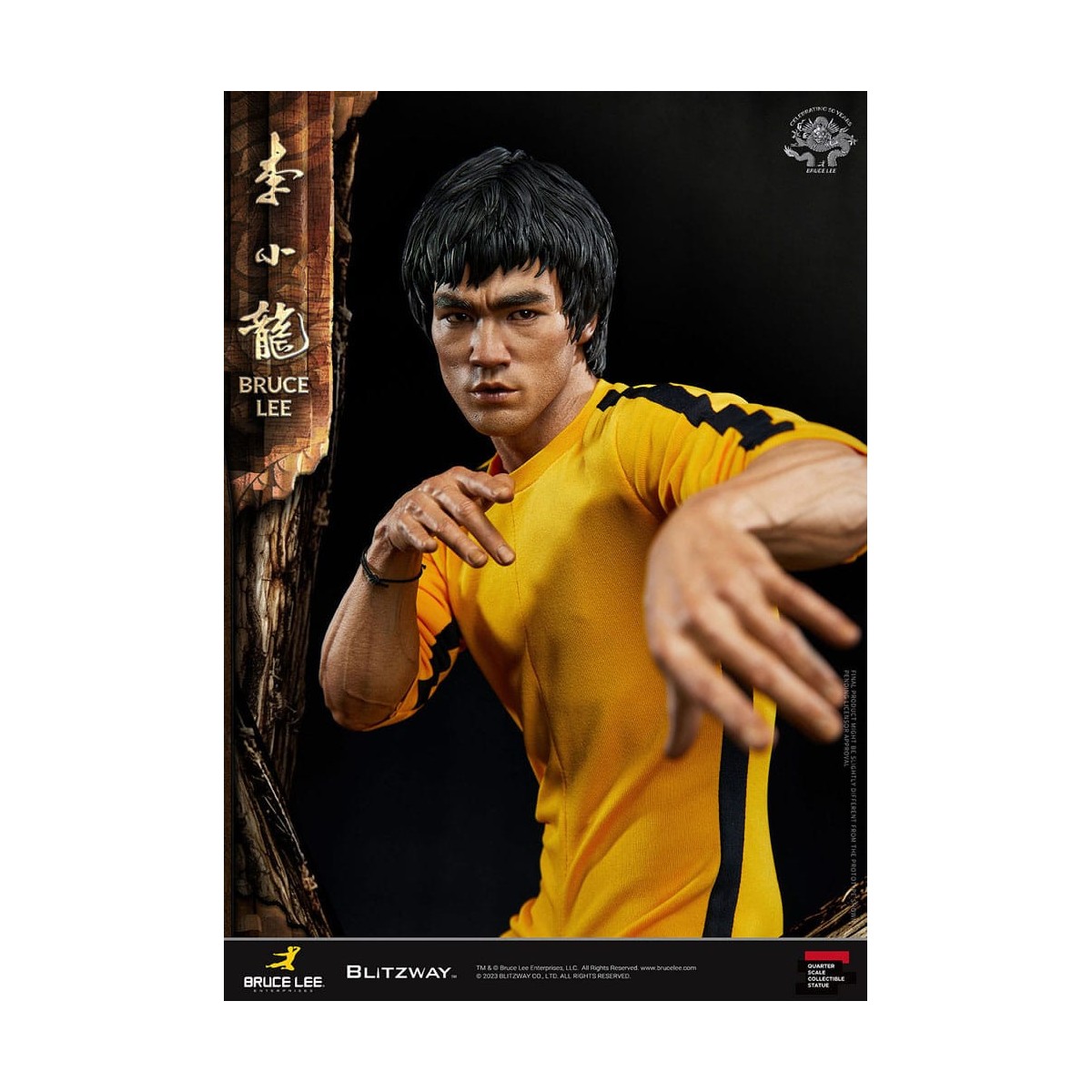 Blitzway - Bruce Lee Statuette 1/4 50th Anniversary Tribute - Das Spiel des Todes