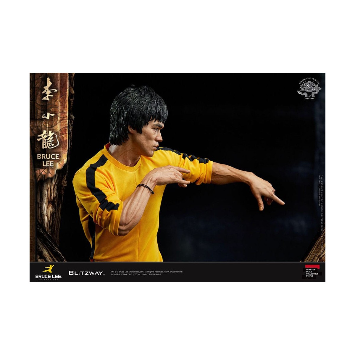 Blitzway - Bruce Lee Statuette 1/4 50th Anniversary Tribute - Das Spiel des Todes