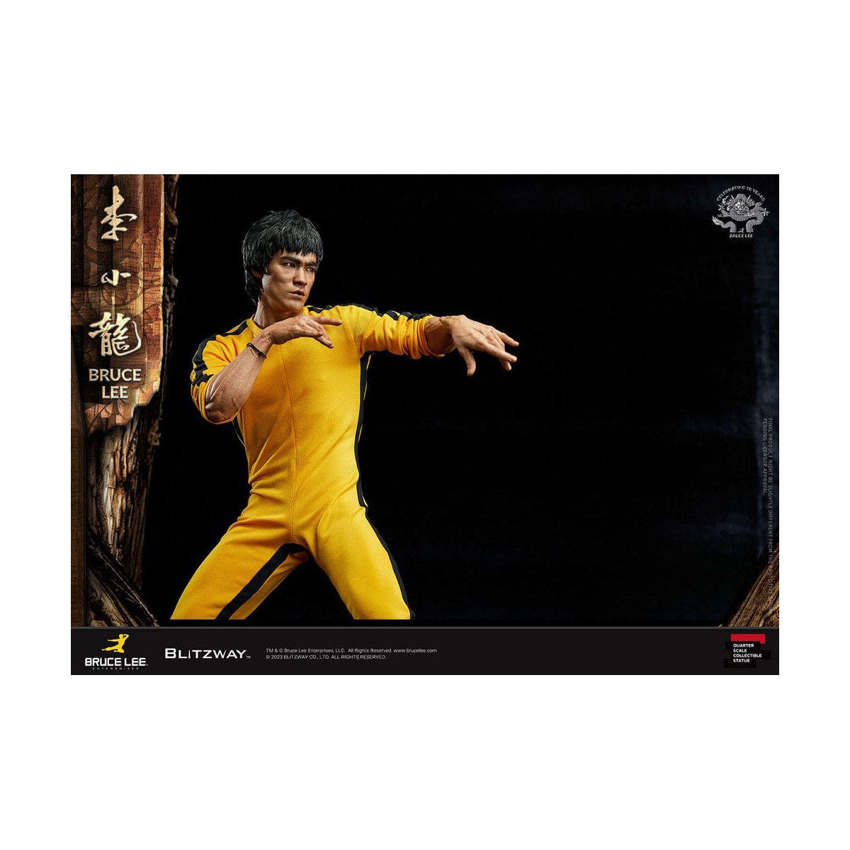 Blitzway - Bruce Lee Statuette 1/4 50th Anniversary Tribute - Das Spiel des Todes