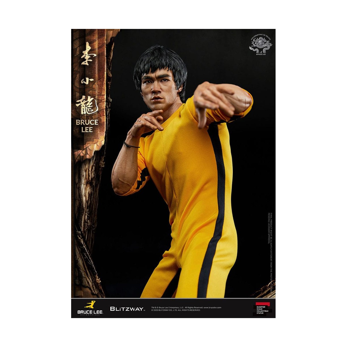 Blitzway - Bruce Lee Statuette 1/4 50th Anniversary Tribute - Das Spiel des Todes