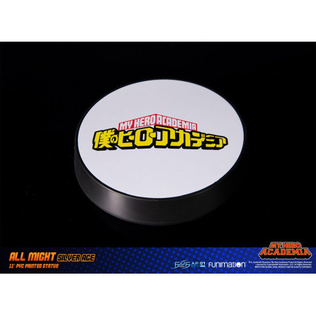 First 4 Figures - My Hero Academia - All Might Silver Age Standard Edition PVC Statue