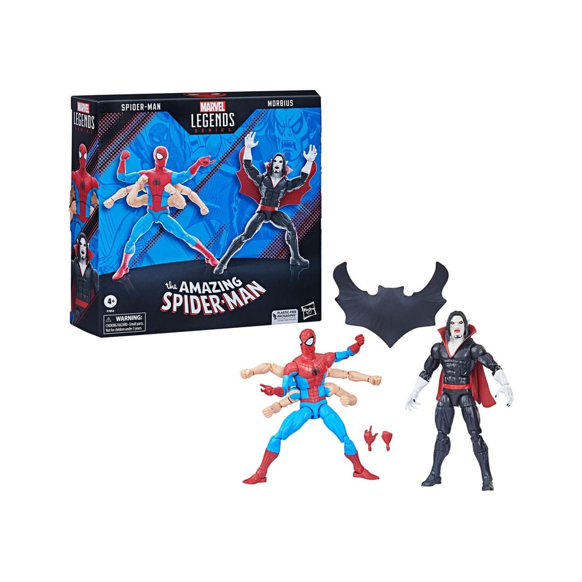 Marvel Legends The Amazing Spider-Man - 6 Arme Spider-Man & Morbius 2 pack
