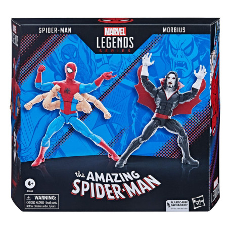 Marvel Legends The Amazing Spider-Man - 6 Arme Spider-Man & Morbius 2 pack