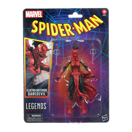 Marvel Legends Retro Collection - Elektra Natchios Daredevil - Spider-Man