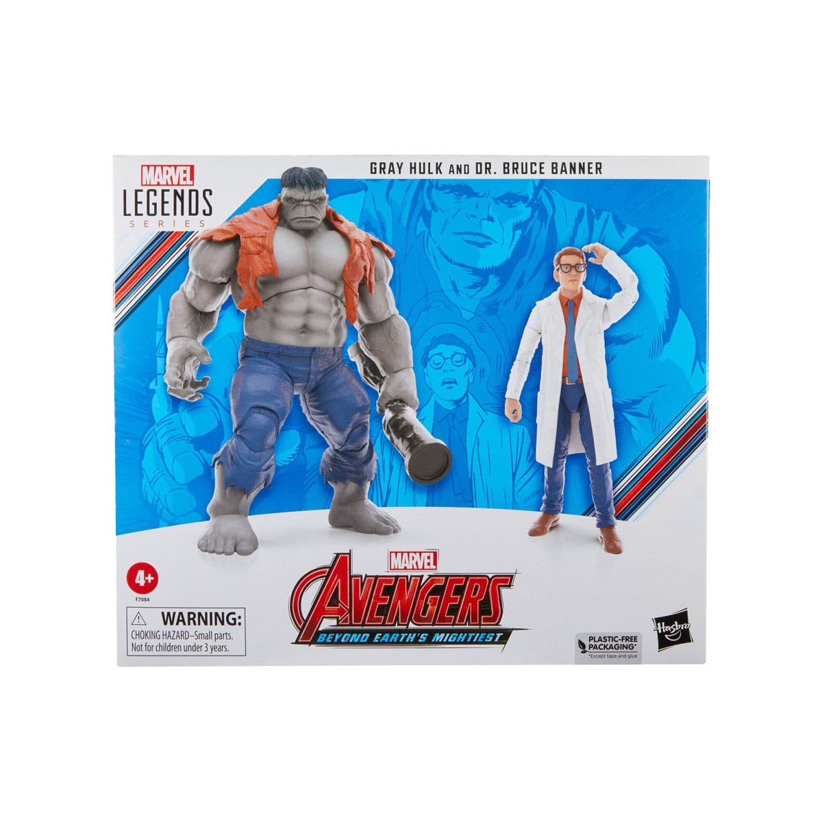 Marvel Legends - GRAY HULK & DR. BRUCE BANNER - Avengers: Beyond Earth's Mightiest