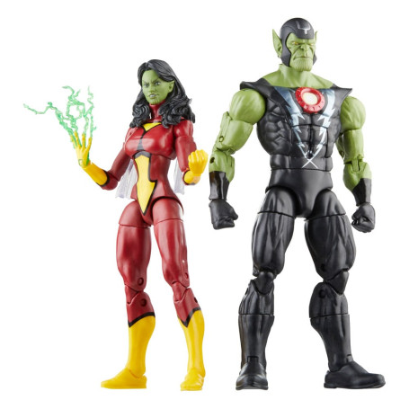 Marvel Legends - SKRULL QUEEN & SUPER SKRULL - Avengers: Beyond Earth's Mightiest