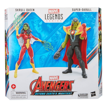 Marvel Legends - SKRULL QUEEN & SUPER SKRULL - Avengers: Beyond Earth's Mightiest