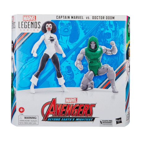 Marvel Legends - CAPTAIN MARVEL VS DR. DOOM - Avengers: Beyond Earth's Mightiest