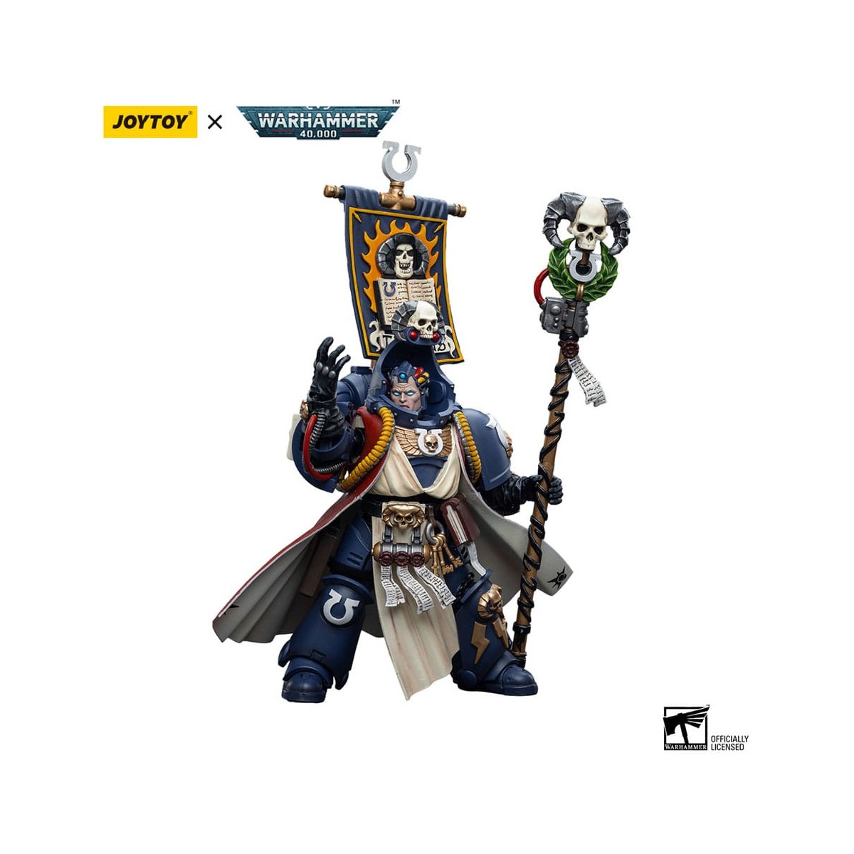 JoyToy Space Marines - Ultramarines - Chief Librarian Tigurius 1/18 - Warhammer 40K