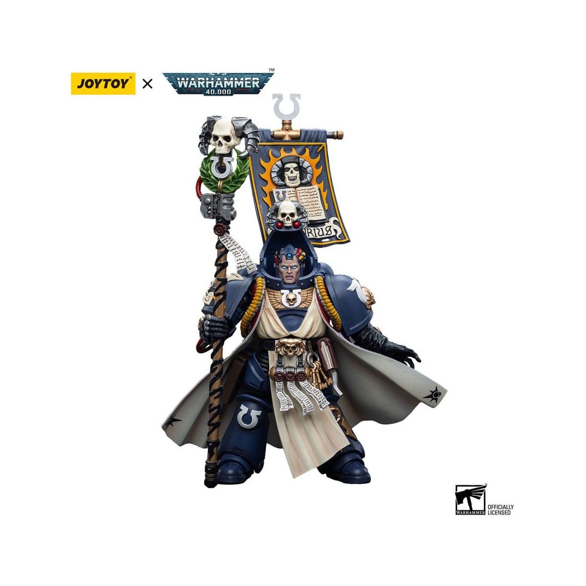 JoyToy Space Marines - Ultramarines - Chief Librarian Tigurius 1/18 - Warhammer 40K
