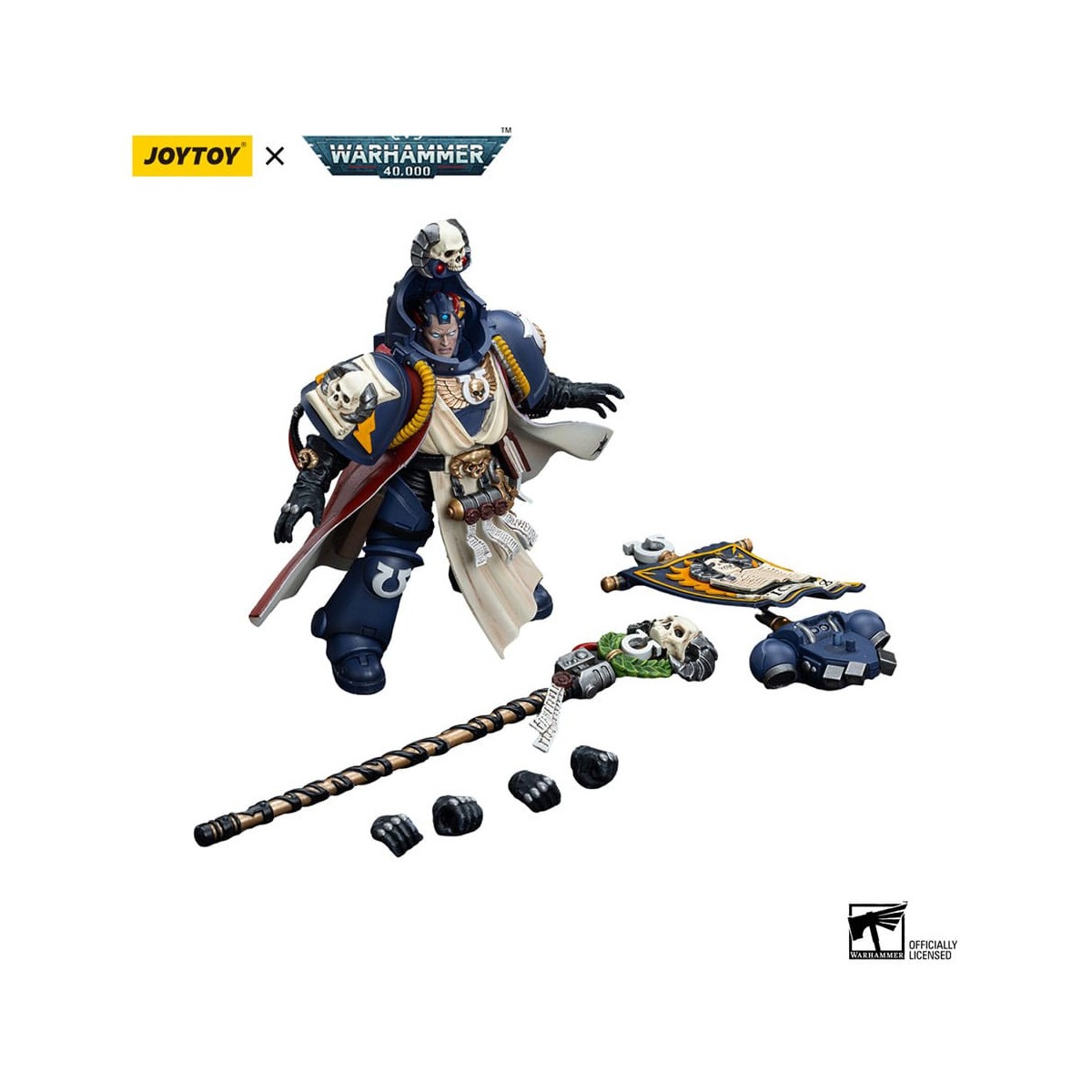 JoyToy Space Marines - Ultramarines - Chief Librarian Tigurius 1/18 - Warhammer 40K