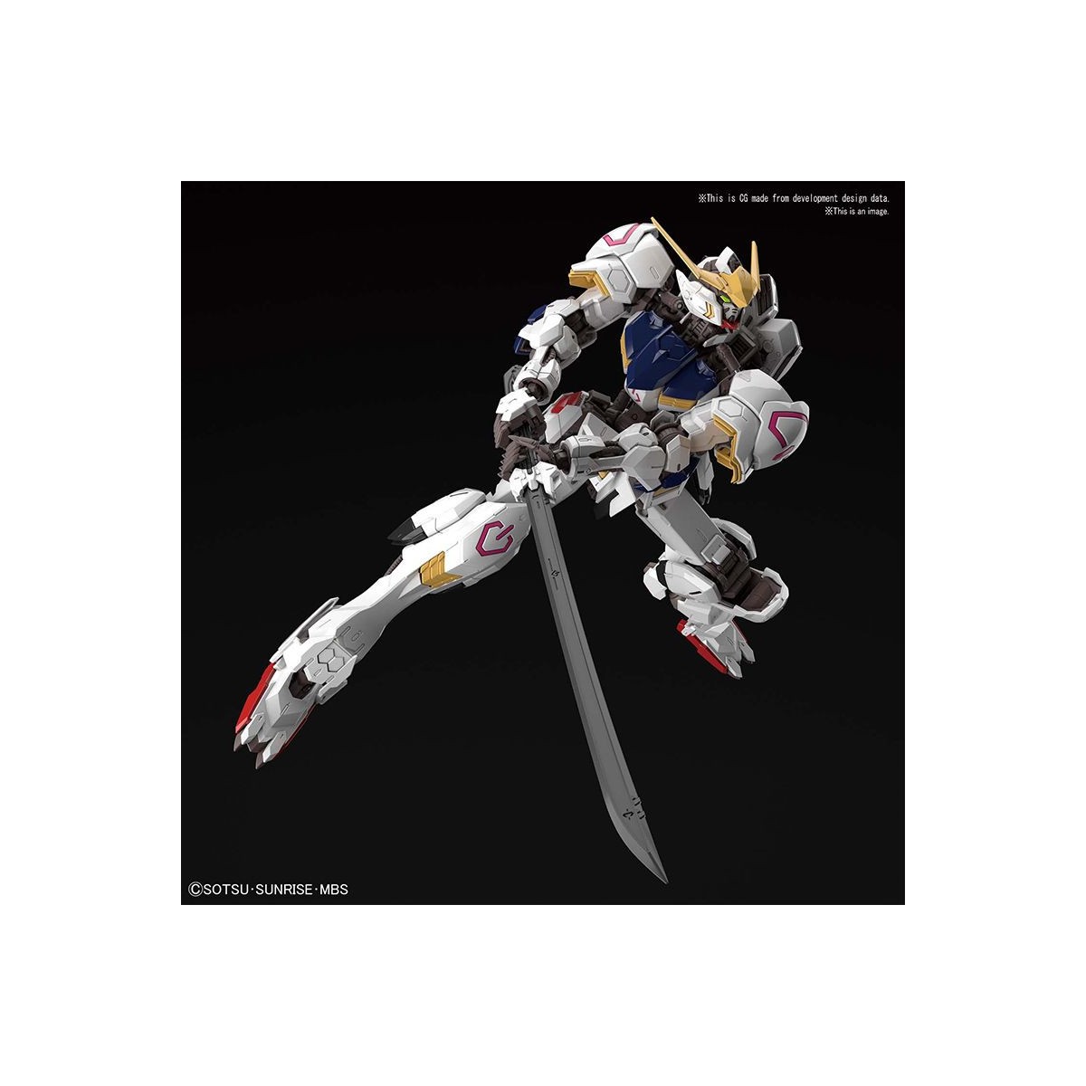 Bandai - Gunpla - 1/100 MG - BARBATOS - Mobile Suit Gundam IRON-BLOODED ORPHANS