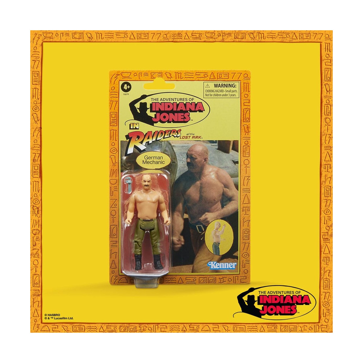 Hasbro - German Mechanic - Indiana Jones Raiders of the Lost Ark - The Retro Collection
