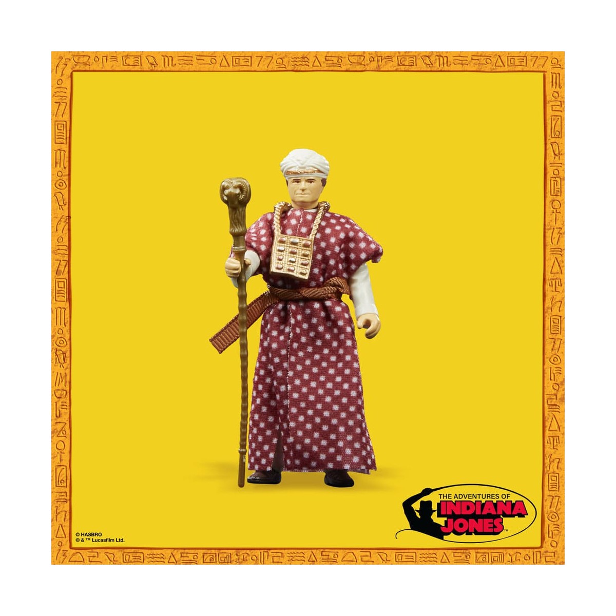 Hasbro - Belloq Ceremonial - Indiana Jones Raiders of the Lost Ark - The Retro Collection
