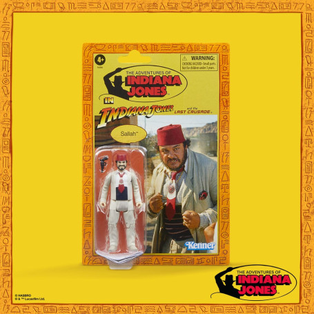 Hasbro - Sallah - Indiana Jones & der letzte Kreuzzug - The Retro Collection