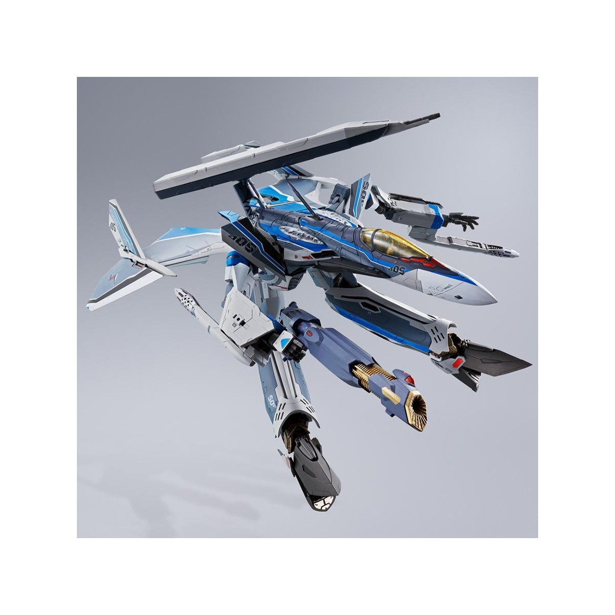 Tamashii Bandai - VF-31AX (Hayate Immelmann Use) Kairos-Plus DX Chogokin - Macross Delta: Absolute Live!!!!!!