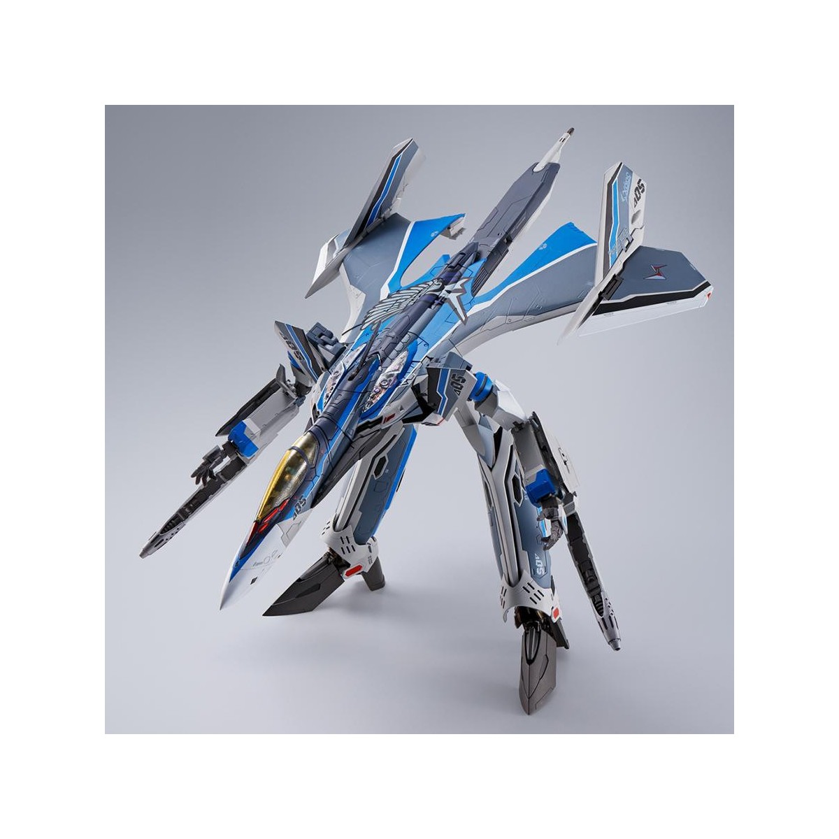 Tamashii Bandai - VF-31AX (Hayate Immelmann Use) Kairos-Plus DX Chogokin - Macross Delta: Absolute Live!!!!!!