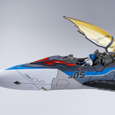 Tamashii Bandai - VF-31AX (Hayate Immelmann Use) Kairos-Plus DX Chogokin - Macross Delta: Absolute Live!!!!!!