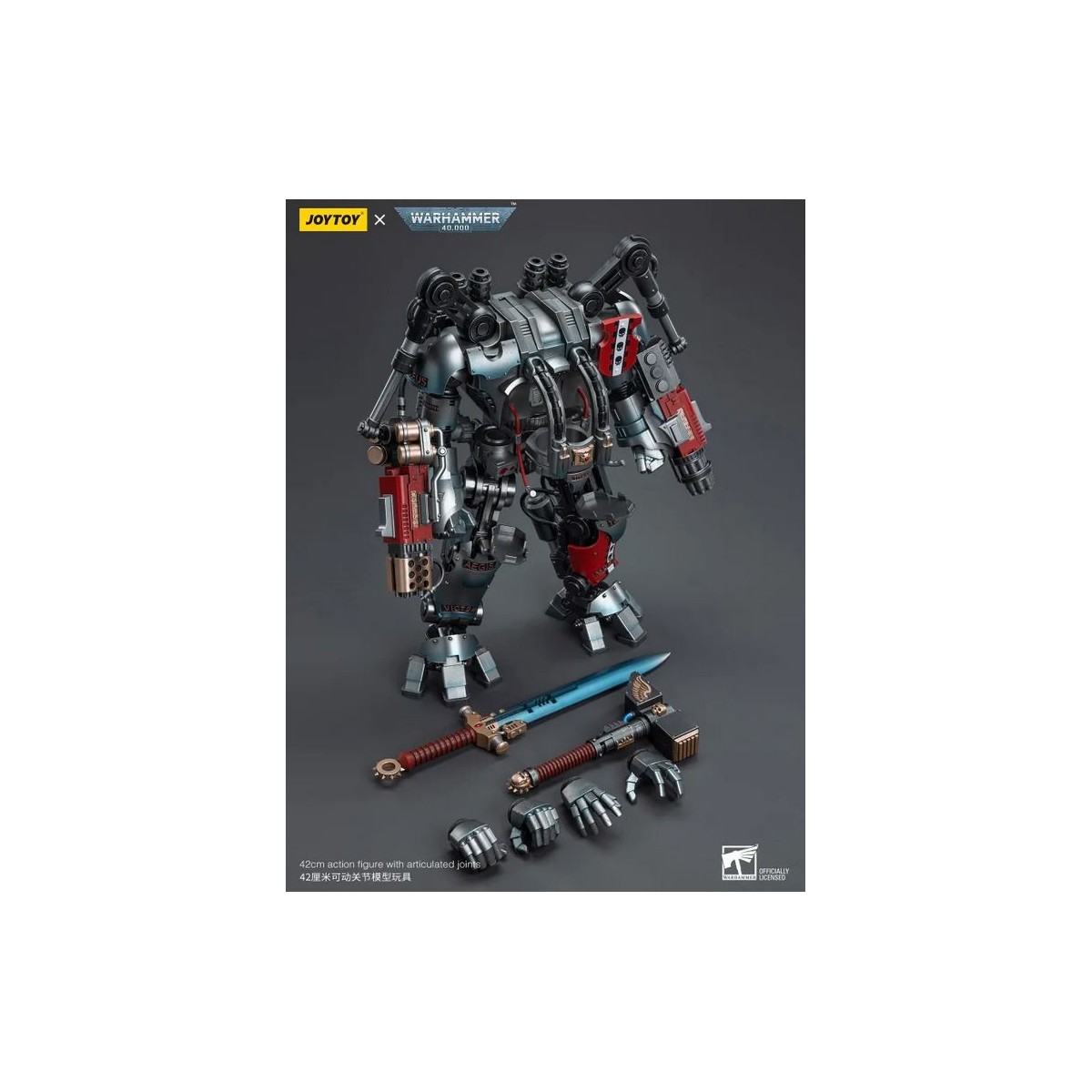 JoyToy Space Marines - Grey Knights - Nemesis Dreadknight 1/18 - Warhammer 40K