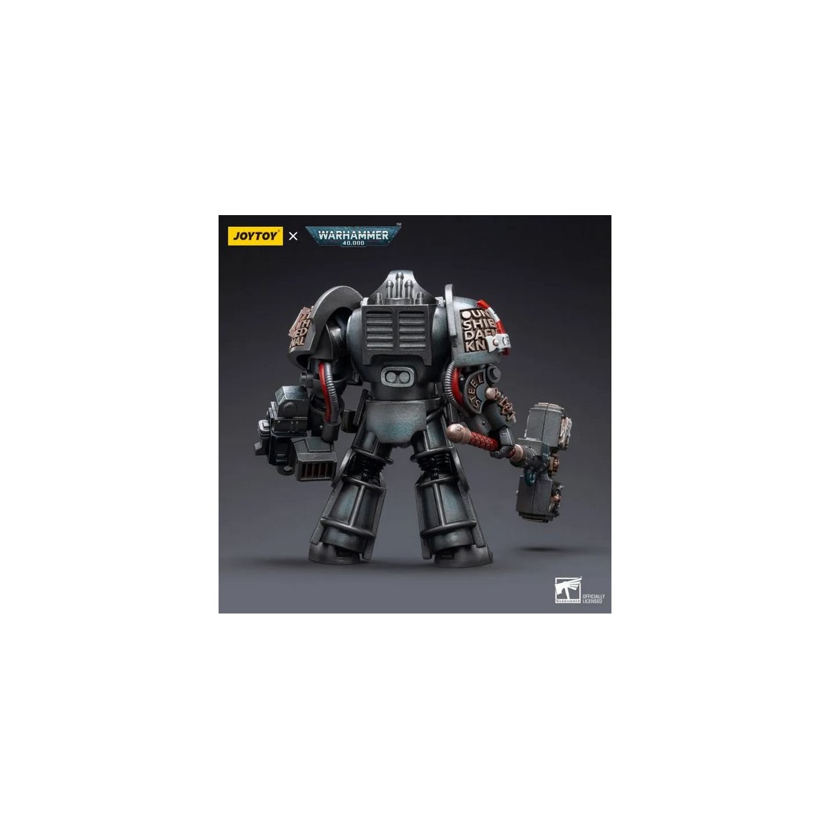 JoyToy Space Marines - Grey Knights - Nemesis Dreadknight with Grey Knight 1/18 - Warhammer 40K