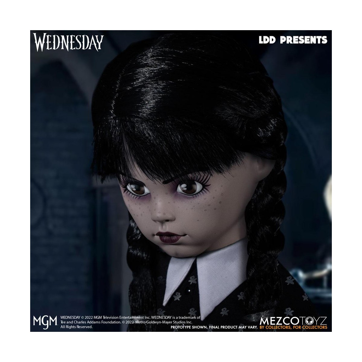 Mezco Living Dead Dolls - Wednesday Adams - Wednesday (2022)