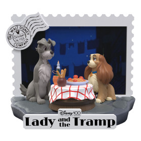 Beast Kingdom Disney - D-Stage PVC Diorama Die Schöne und der Clochard - Disney 100 Years of Wonder