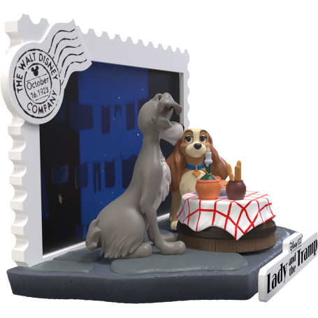 Beast Kingdom Disney - D-Stage PVC Diorama Die Schöne und der Clochard - Disney 100 Years of Wonder