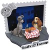 Beast Kingdom Disney - D-Stage PVC Diorama Die Schöne und der Clochard - Disney 100 Years of Wonder