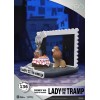 Beast Kingdom Disney - D-Stage PVC Diorama Die Schöne und der Clochard - Disney 100 Years of Wonder