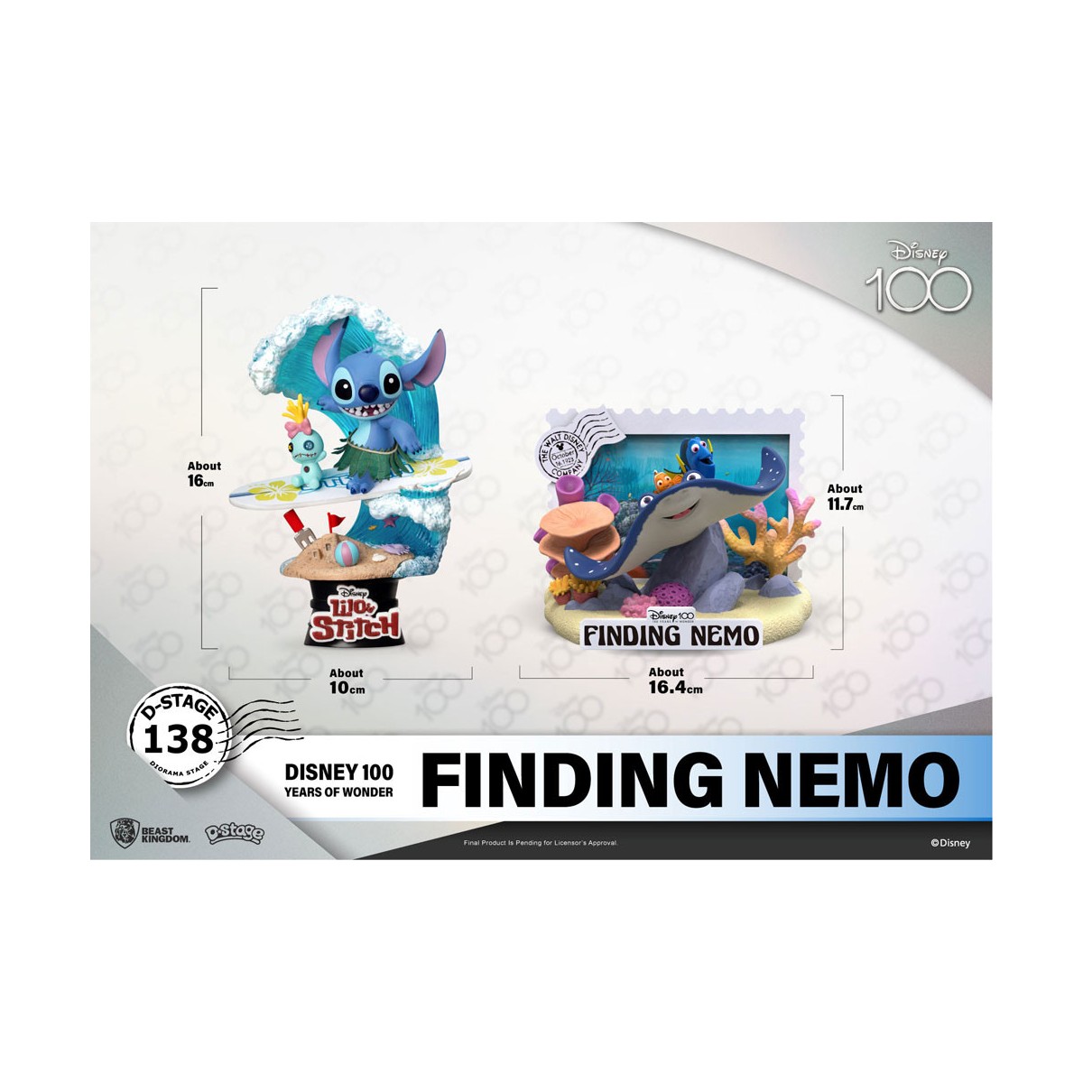 Beast Kingdom Disney - D-Stage PVC Diorama Findet Nemo - Disney 100 Years of Wonder