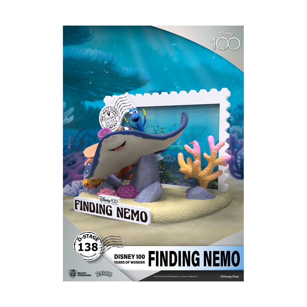 Beast Kingdom Disney - D-Stage PVC Diorama Findet Nemo - Disney 100 Years of Wonder