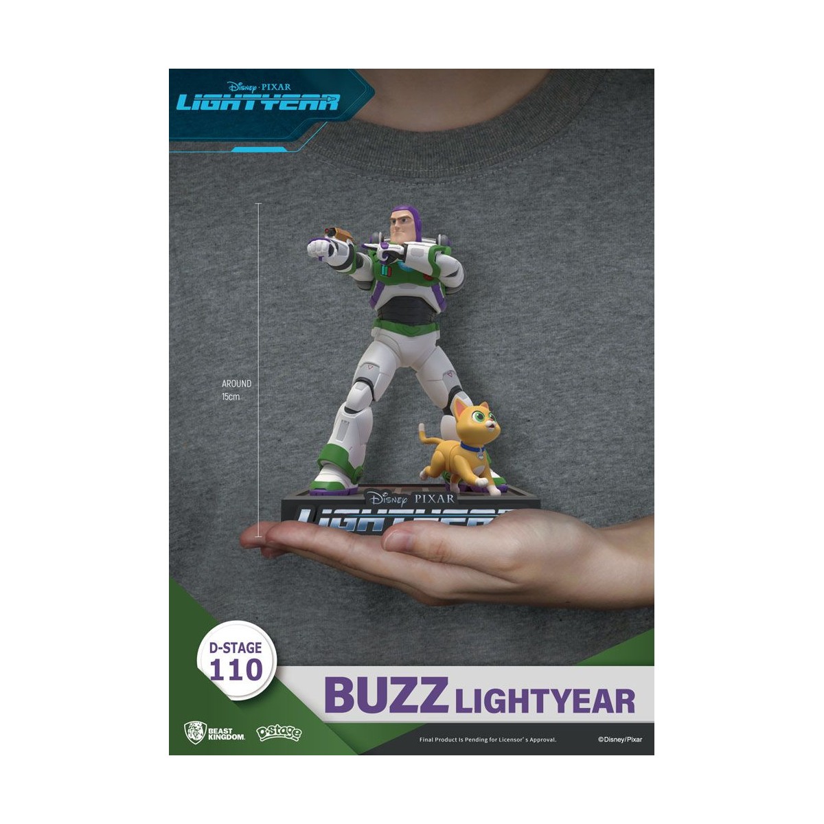 Beast Kingdom Disney - D-Stage PVC Diorama Buzz Lightyear - Disney 100 Years of Wonder