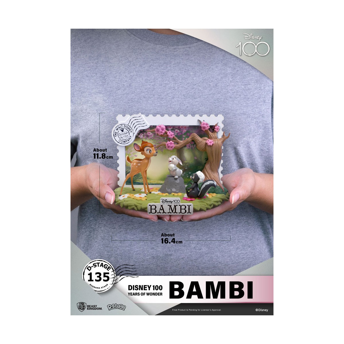 Beast Kingdom Disney - D-Stage PVC Diorama Bambi - Disney 100 Years of Wonder