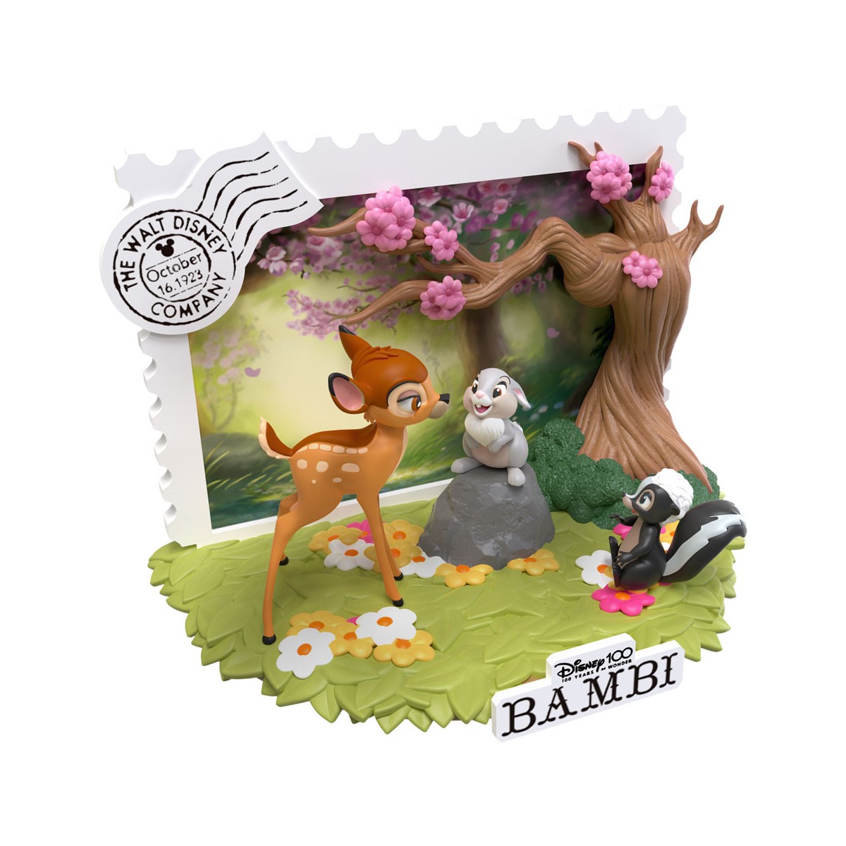 Beast Kingdom Disney - D-Stage PVC Diorama Bambi - Disney 100 Years of Wonder
