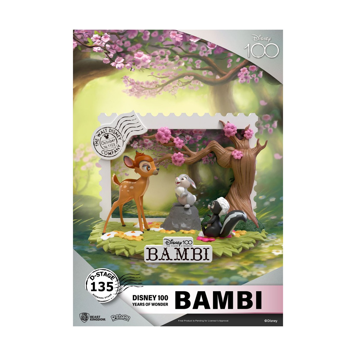 Beast Kingdom Disney - D-Stage PVC Diorama Bambi - Disney 100 Years of Wonder