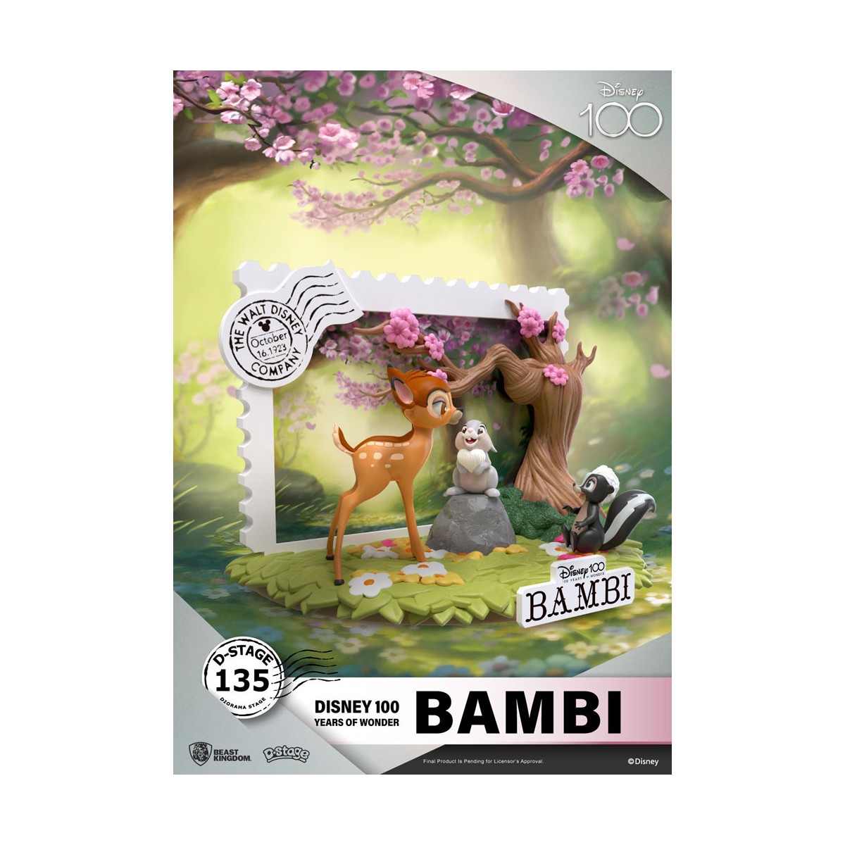 Beast Kingdom Disney - D-Stage PVC Diorama Bambi - Disney 100 Years of Wonder