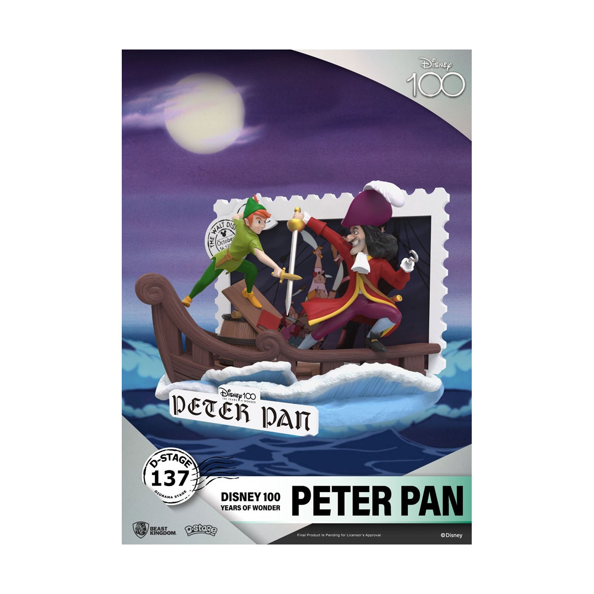 Beast Kingdom Disney - D-Stage PVC Diorama Peter Pan - Disney 100 Years of Wonder