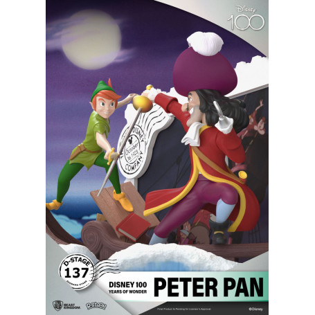 Beast Kingdom Disney - D-Stage PVC Diorama Peter Pan - Disney 100 Years of Wonder