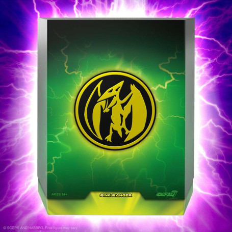 Super 7 - Mighty Morphin Power Rangers - Ultimates Pink Ranger 