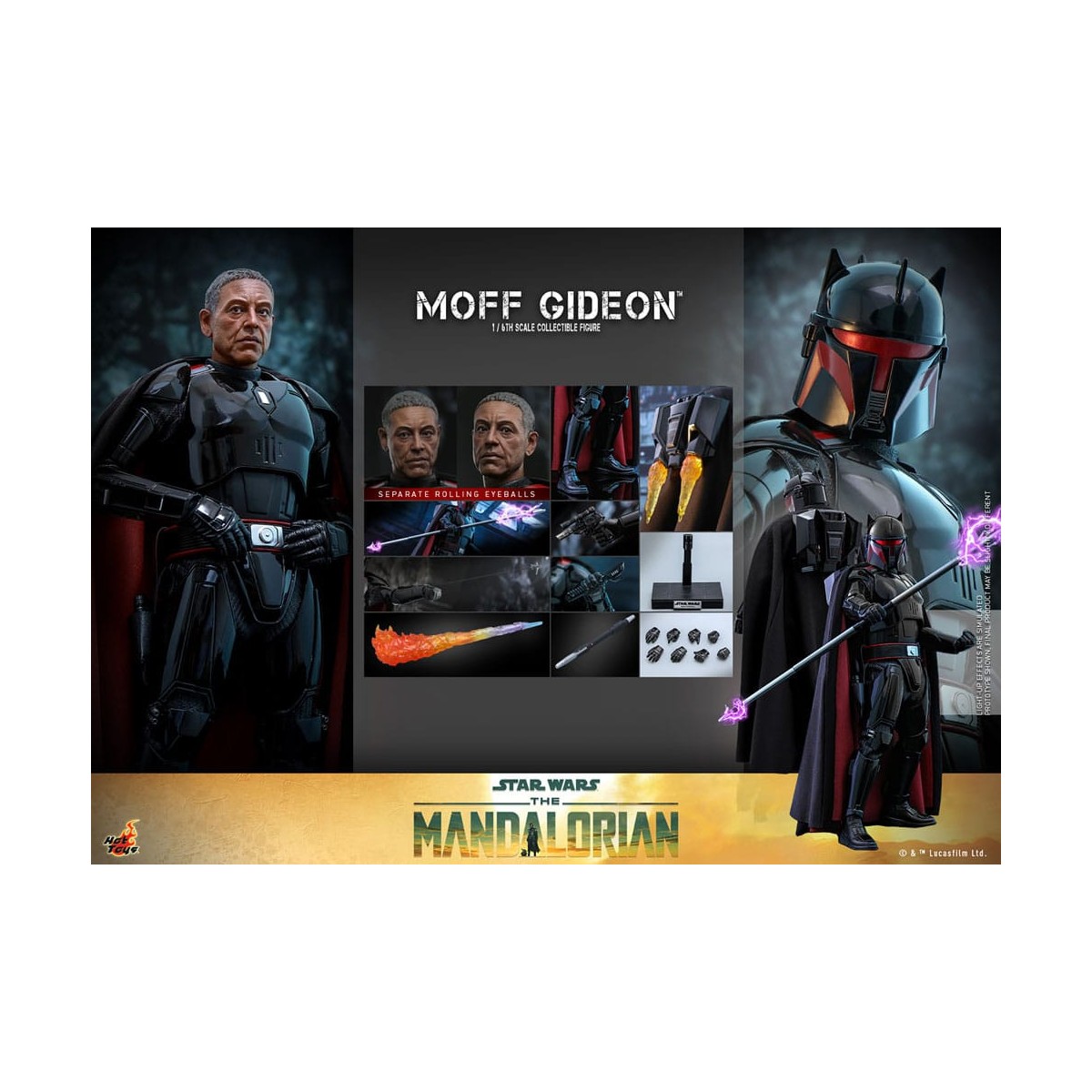 Hot Toys Star Wars - Armored Moff Gideon 1/6 - The Mandalorian