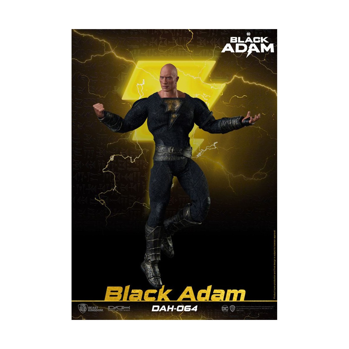 Beast Kingdom - Black Adam - Actionfigur 1/9 Dynamic Action Heroes